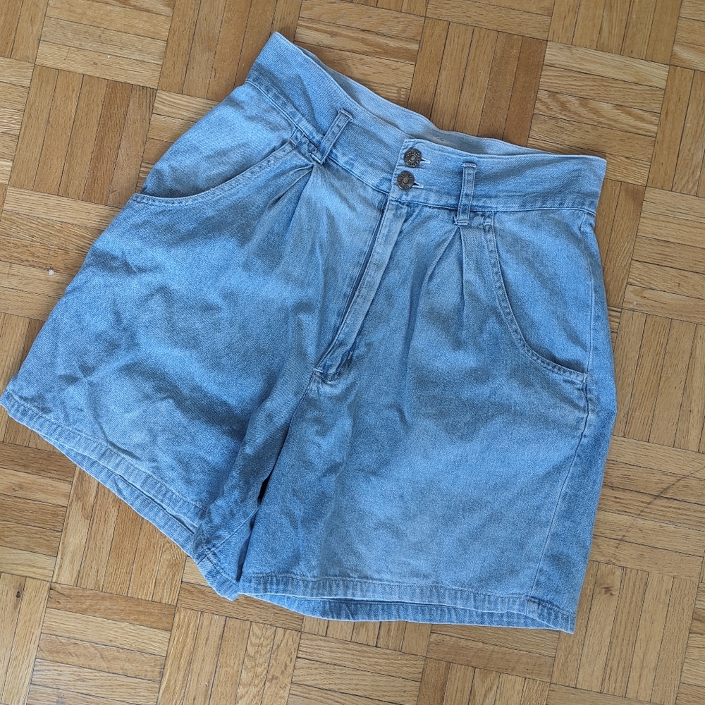 Ultra High Rise Vintage Denim Shorts